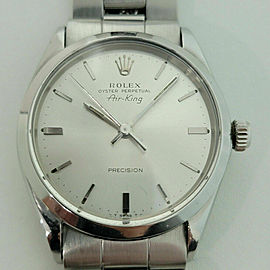 Mens Rolex Oyster Precision 5500 Air King 34mm Automatic