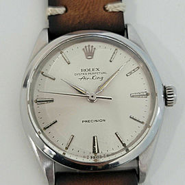 Mens Rolex Oyster Precision 1002 Air King 34mm Automatic
