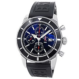 Breitling Superocean Heritage Stainless Steel Rubber Black Men's Watch A13320