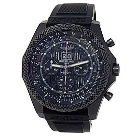 Breitling Bentley 6.75 Midnight Carbon Stainless Steel Black Men's Watch