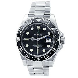 Rolex GMT-Master II Stainless Steel Oyster Automatic Black Men's Watch