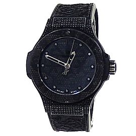 Hublot Big Bang Broderie Stainless Steel Auto Black Watch