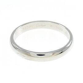 Cartier 950 Platinum wedding US 10 Ring E0855