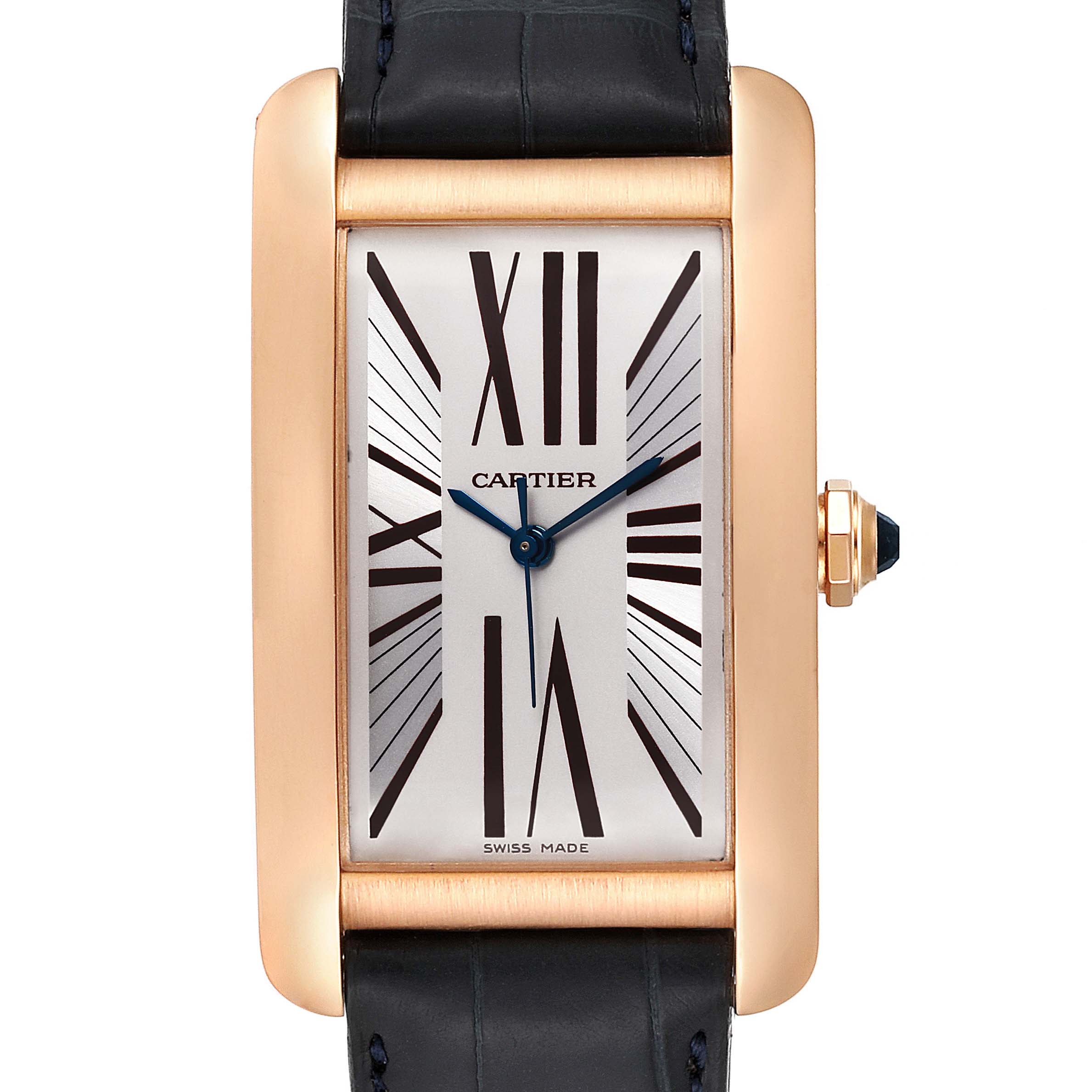 cartier tank americaine or rose