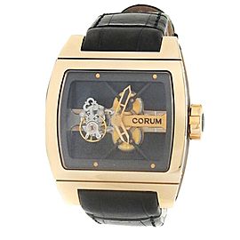 Corum Golden Bridge Tourbillon 18k Rose Gold Skeleton Watch