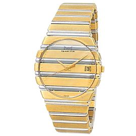 Piaget Polo 18k Yellow Gold 18k White Gold Quartz Men's Watch