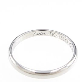 Cartier 950 Platinum wedding Ring
