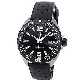 Tag Heuer Formula 1 Stainless Steel Rubber Black Men's Watch