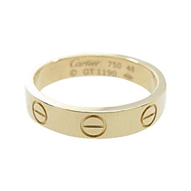 Cartier 18K Rose Gold Mini Love Model Ring 4.5