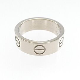 Cartier Love 18k White Gold Ring