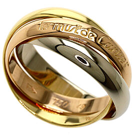 CARTIER Tri-Color Gold Trinity US 4.75 Ring