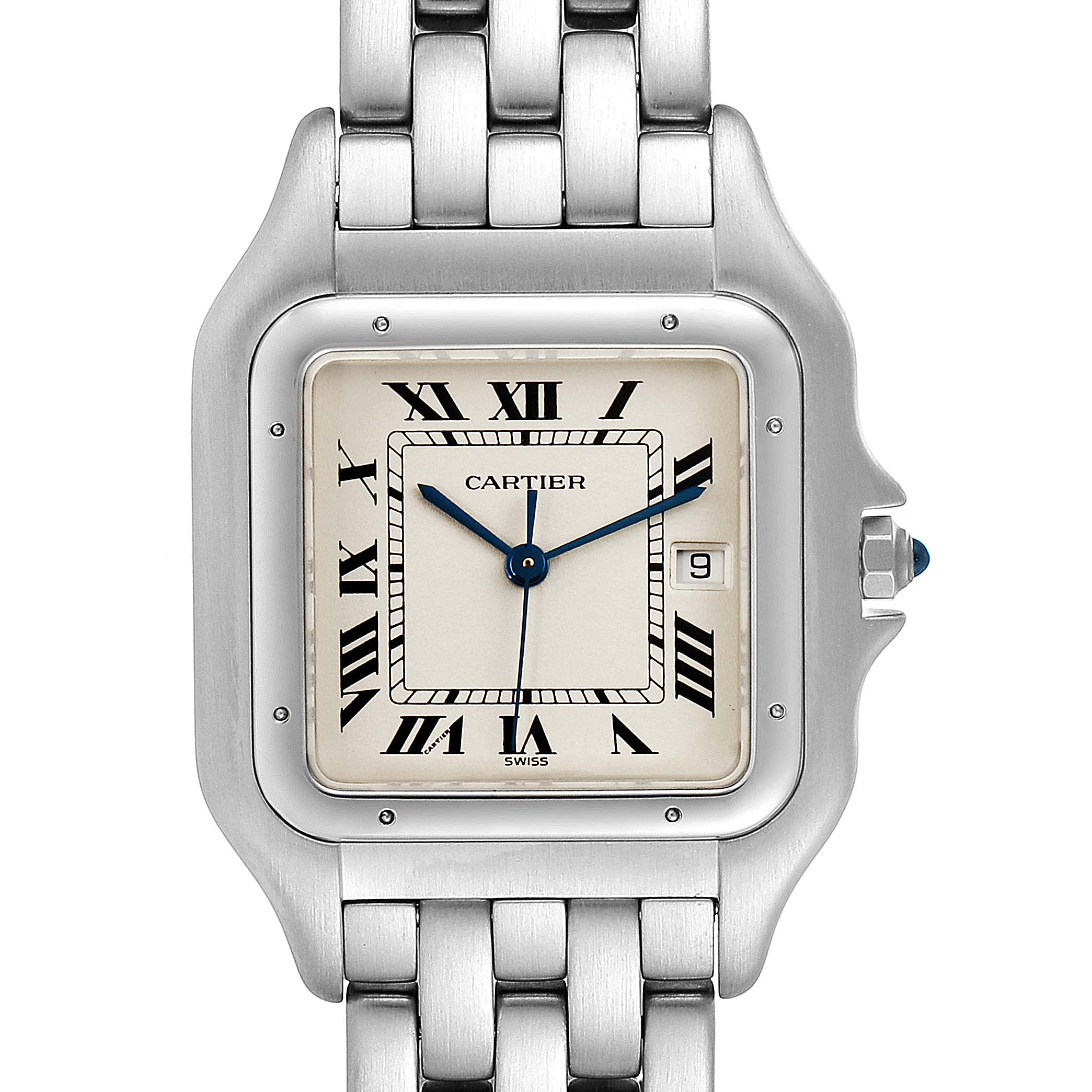 cartier panthere gold mens watch
