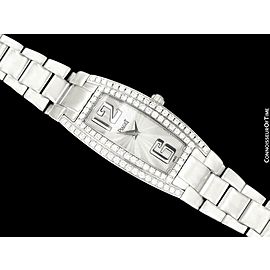 PIAGET LIMELIGHT Ladies 18K White Gold & Diamond Watch - $57,255 Retail - Mint