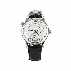 Jaeger LeCoultre Master Geographic World Time Stainless Steel 38mm