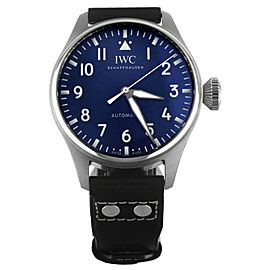IWC Big Pilot's Watch 43 Blue Dial Blue Calf strap 43mm IW329303 Full Set