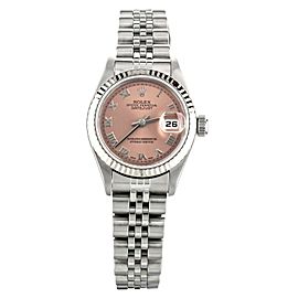 Rolex Lady Datejust 26mm Stainless Steel Pink Dial Jubilee Watch Only
