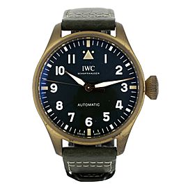 IWC Big Pilot's Watch Spitfire Green Dial Bronze Case Automatic 43MM
