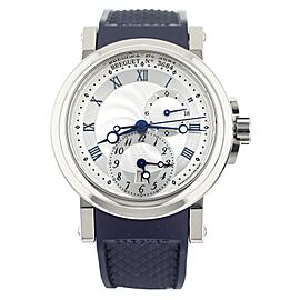 Breguet Marine GMT Stainless Steel Rubber and Bracelet 42mm