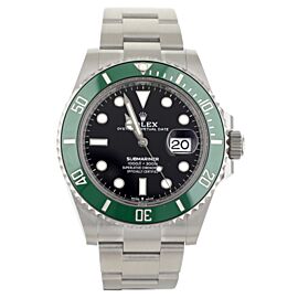 Rolex Submariner Date Green Bezel Black Dial Oyster Automatic