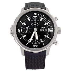 IWC Aquatimer Chronograph Stainless Steel Rubber Strap