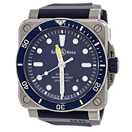 Bell & Ross Diver Blue Stainless Steel 42mm