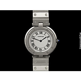 Cartier Santos Vendome Stainless Steel Watch