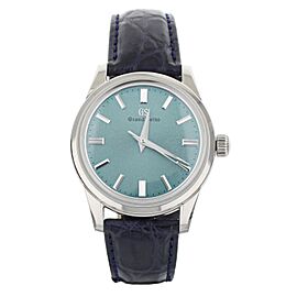 Grand Seiko Elegance Teal Dial Stainless Steel Manual Watch