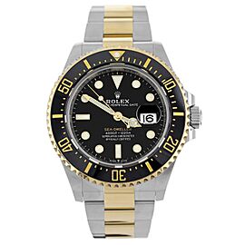 Rolex Sea-Dweller Black Dial Steel & Yellow Gold Automatic