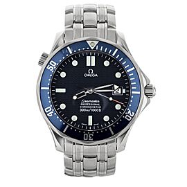 Omega Seamaster 300 Blue Dial Stainless Steel