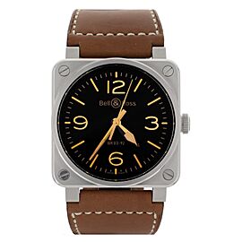 Bell & Ross BR03 Golden Heritage Brown Dial Stainless Steel 42mm