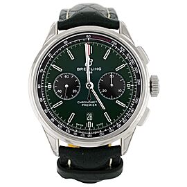 Breitling Premier Bentley B01 Chronograph Green Dial Watch