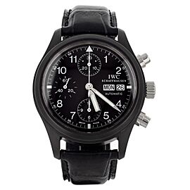 IWC Pilot's Watch Chronograph Black Ceramic Black Dial Automatic