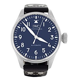 IWC Big Pilot's Watch 43 Stainless Steel Blue Dial Watch