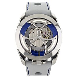 MB&F M.A.D. 1 Edition Blue Accents Stainless Steel Automatic 42mm Full Set