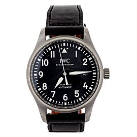 IWC Pilot's Watch Mark XVIII Black DIal Stainless Steel