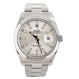Rolex Datejust II Stainless Steel Silver Dial Oyster