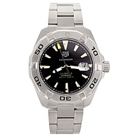 Tag Heuer Aquaracer Calibre 5 Stainless Steel Black Dial