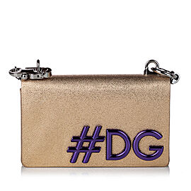 Dolce&Gabbana DG Girls Leather Crossbody Bag