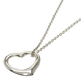 Tiffany & Co 925 Silver Open heart Necklace QJLXG-2537