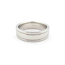 Tiffany & Co. Wedding Ring Platinum Size 6.25