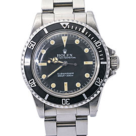 Rolex Submariner 5513 Vintage Matte Patina Dial 8.2Million Serial Stainless 40mm