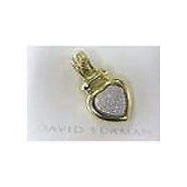 DAVID YURMAN 18K GOLD Diamond HEART ENHANCER .33Ct