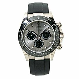 Rolex Daytona Ceremic116519LN 18K White Oysterflex Watch