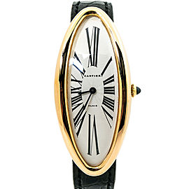 Cartier Baignoire Allongee Paris 2606 W1507451 18K RoseGold Manual Watch 24x53m