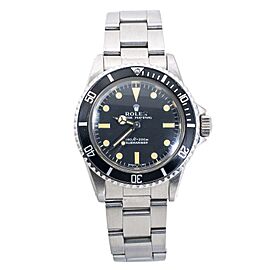 Rolex Submariner 3981104 Stainless Steel Automatic Black Dial Men's 40mm Watch
