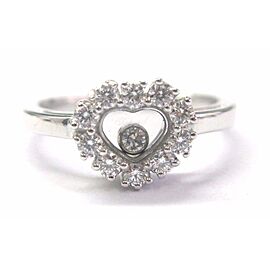 Chopard Happy Diamond Heart Ring White Gold