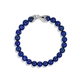 David Yurman Spiritual Beads Bracelet with Lapis Lazuli, 8mm