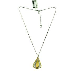 Gurhan Yellow Gold And 925 Sterling Silver Diamond Necklace Pendant