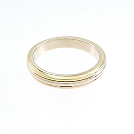 Cartier Tri-Color Gold US 4 Ring E0823