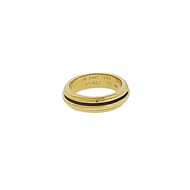Piaget Spining Ring / Wedding Band In 18K Yellow Gold Size 6.5
